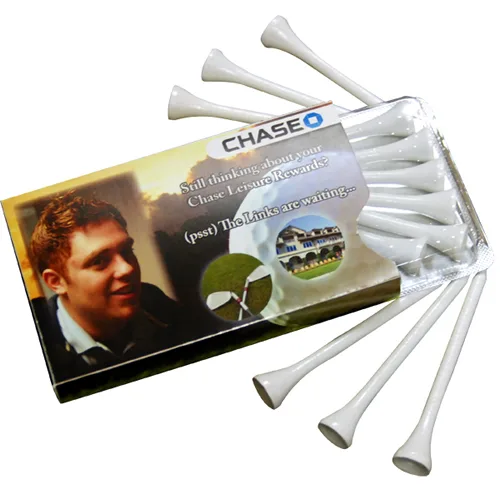 Golf Tee's in Envelope- Golfelope