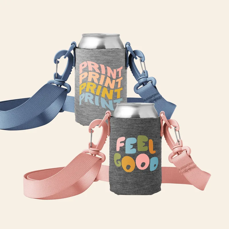 Hang Cool Heathered Can Holder