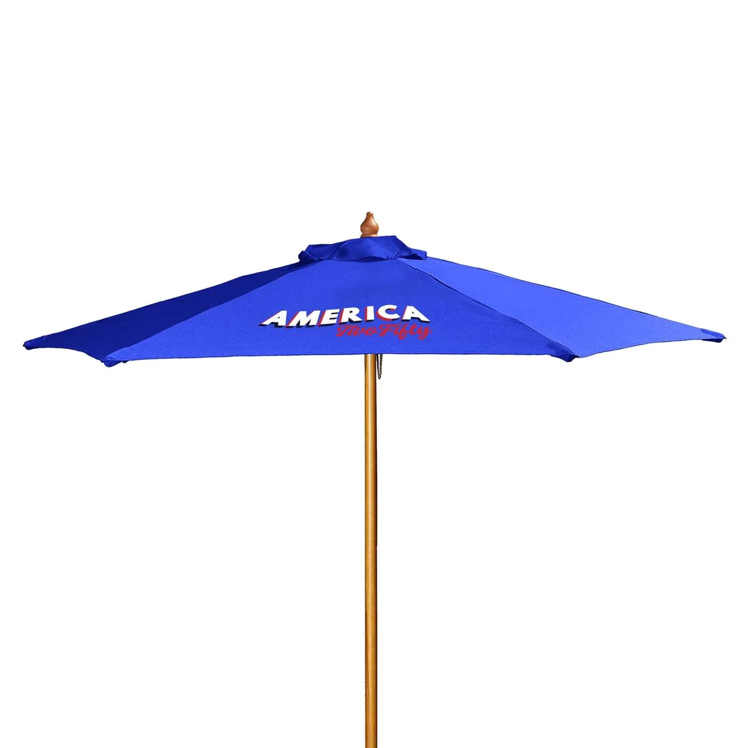 7' Wood Market Umbrella Kit (1 Imprint)