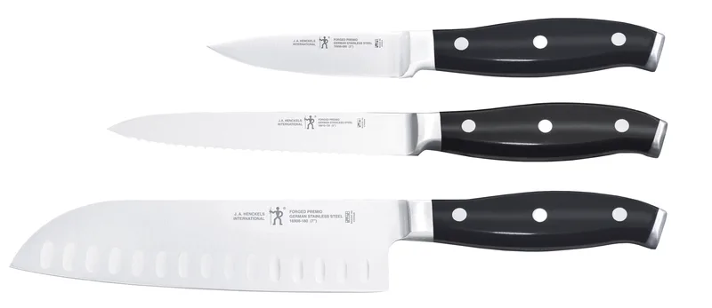 JA Henckels Forged Premio 3-Piece Starter Knife Set