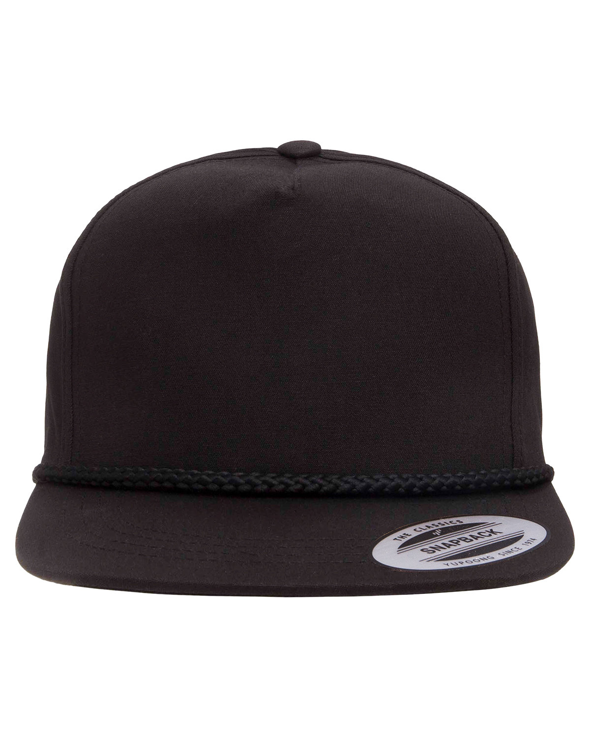 Yupoong Poplin Golf Snapback Cap