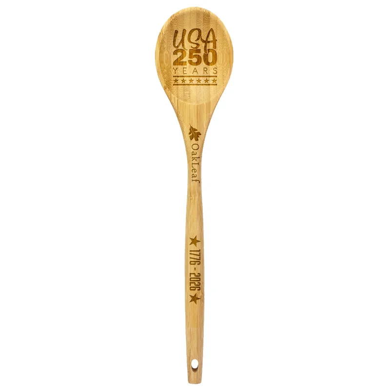 Limited Edition USA 250 Years 14" Bamboo Spoon Lambootensil