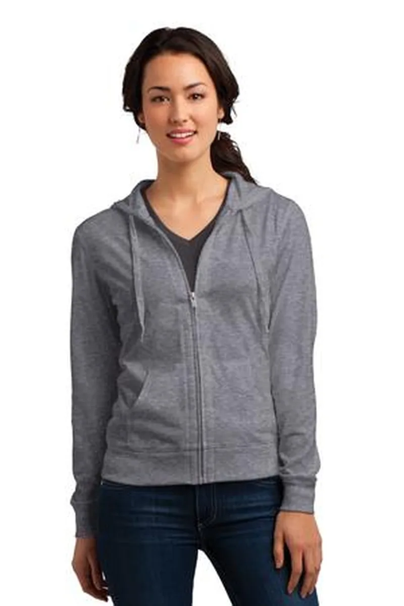 District® Women's Fitted Jersey Full-Zip Hoodie.