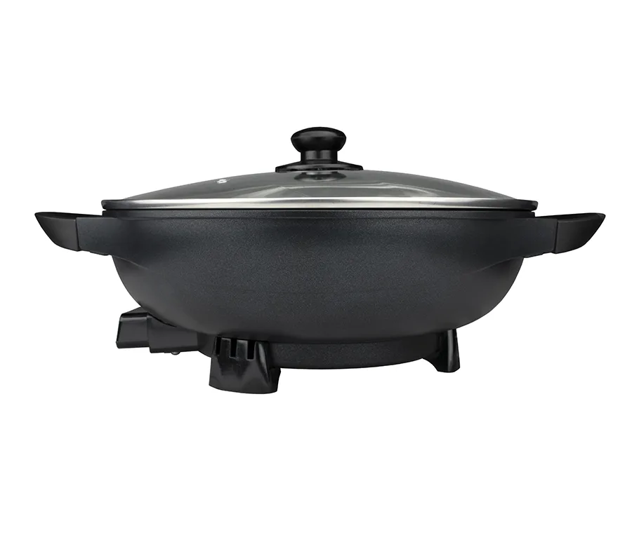 13'' Black Electric Wok