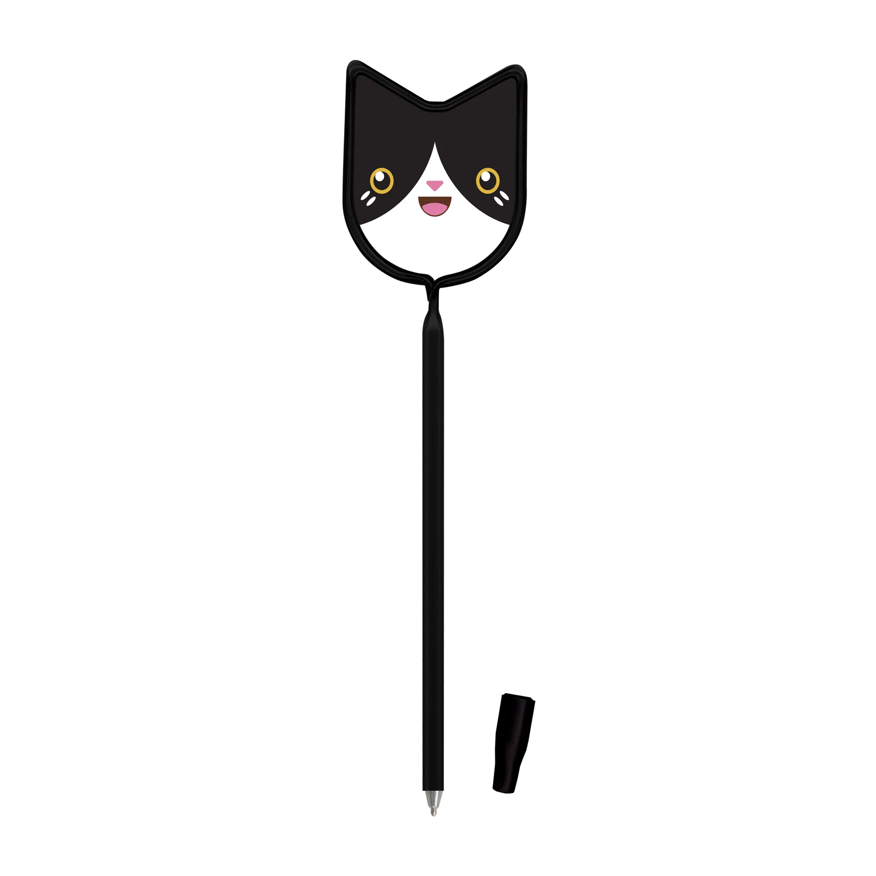 Inkbend Standard Billboard Pens W/ Tuxedo Cat Head Stock Insert view 2
