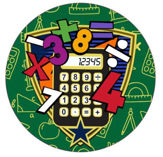 Math Texture Tone® Label