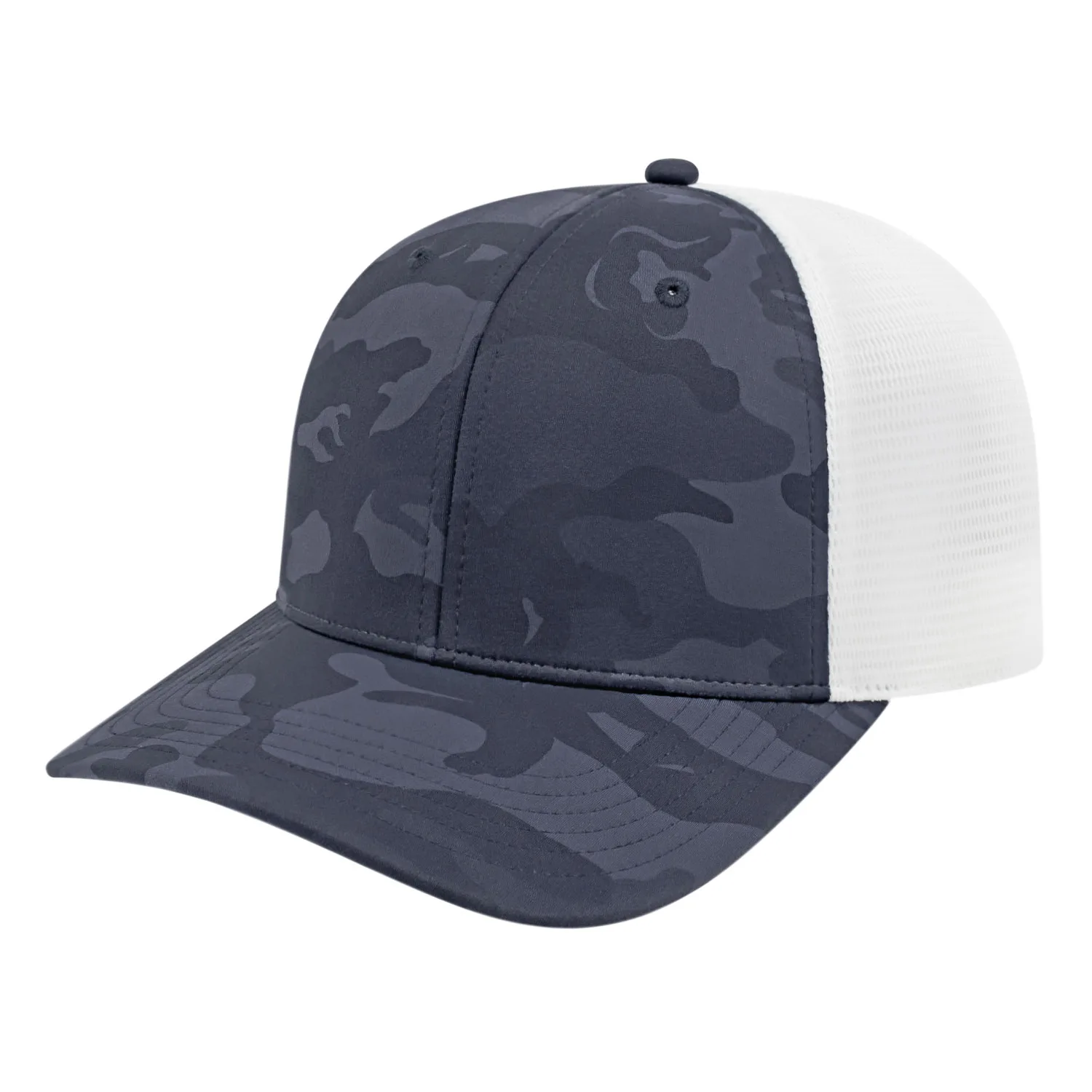 Navy Blue / White