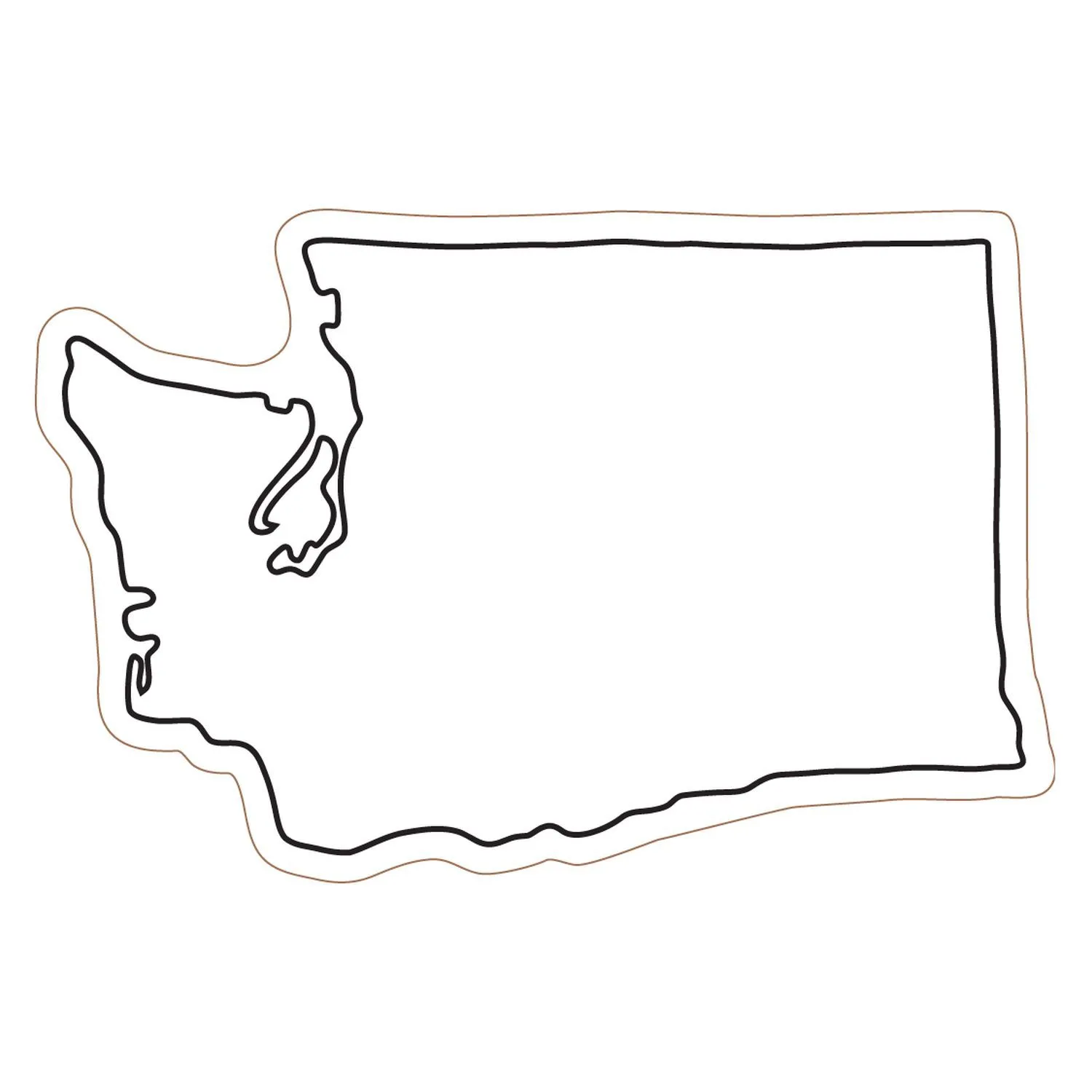Washington State Magnet view 2