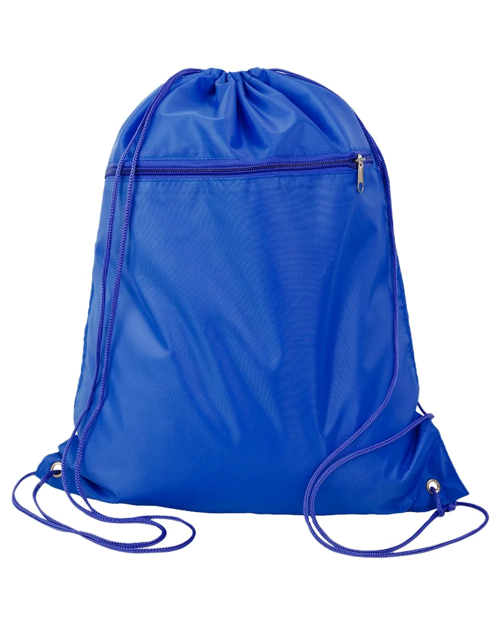 Q-Tees™ Polyester Cinchpack Bag view 2