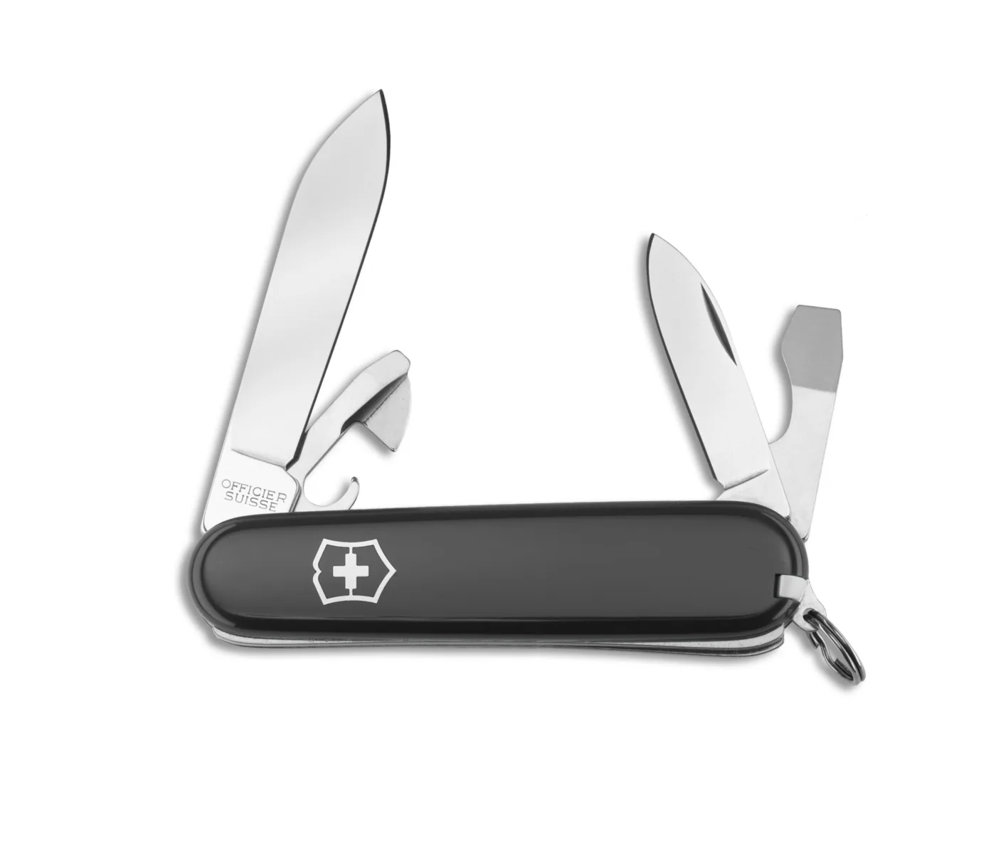 Victorinox Swiss Army Corporate Gifts Knife Recruit- Black