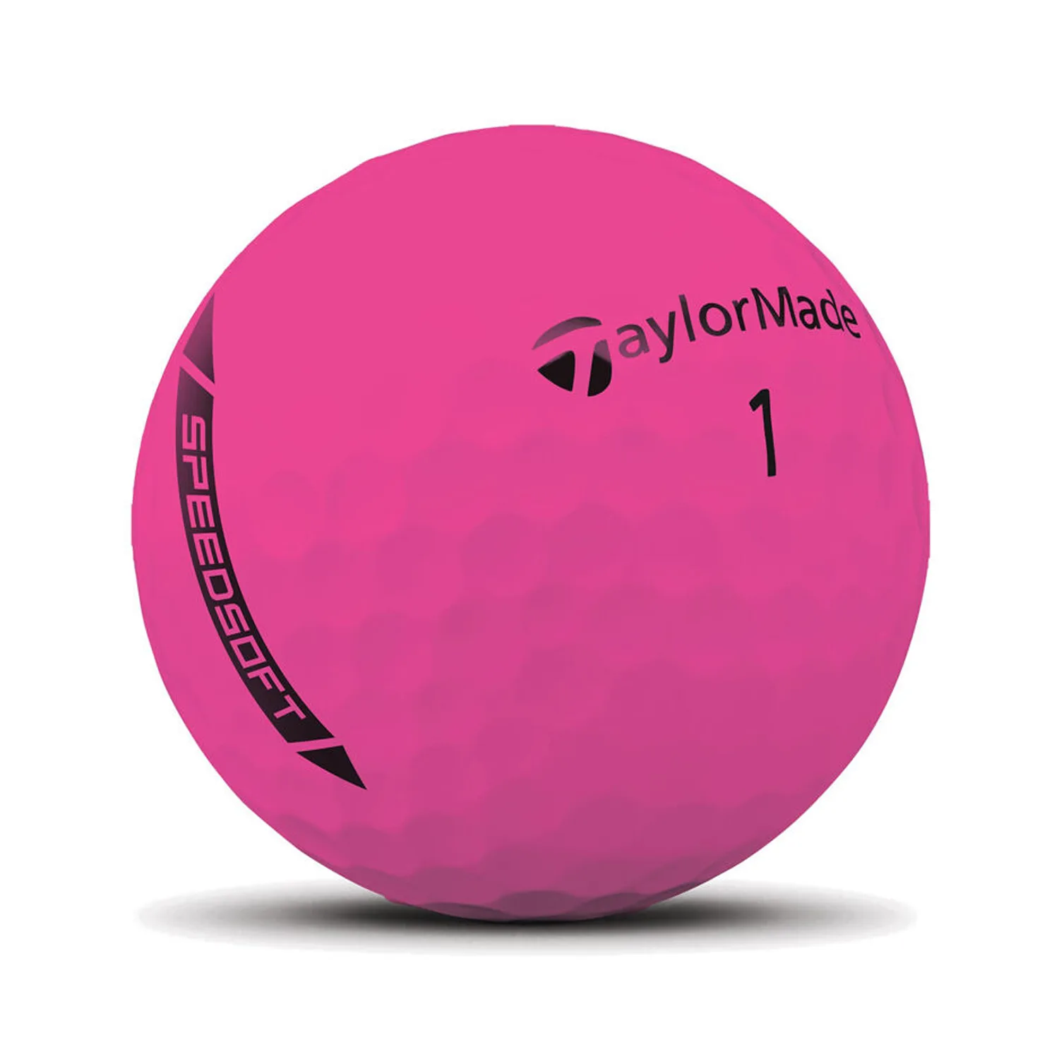 TaylorMade SpeedSoft Pink Golf Balls view 2