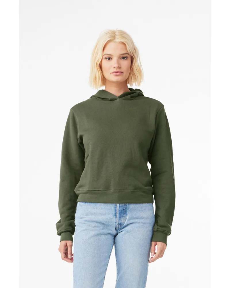 BELLA+CANVAS Ladies' Classic Pullover Hooded Sweatshirt view 6