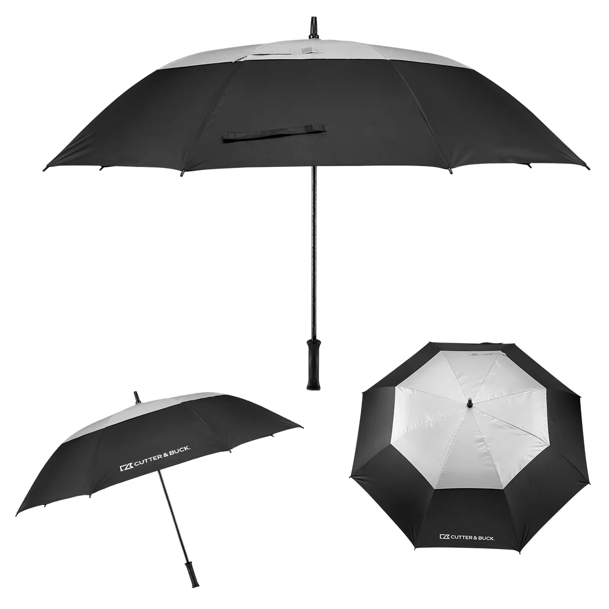 60" Cutter & Buck® Arc Rpet Golf Umbrella view 3