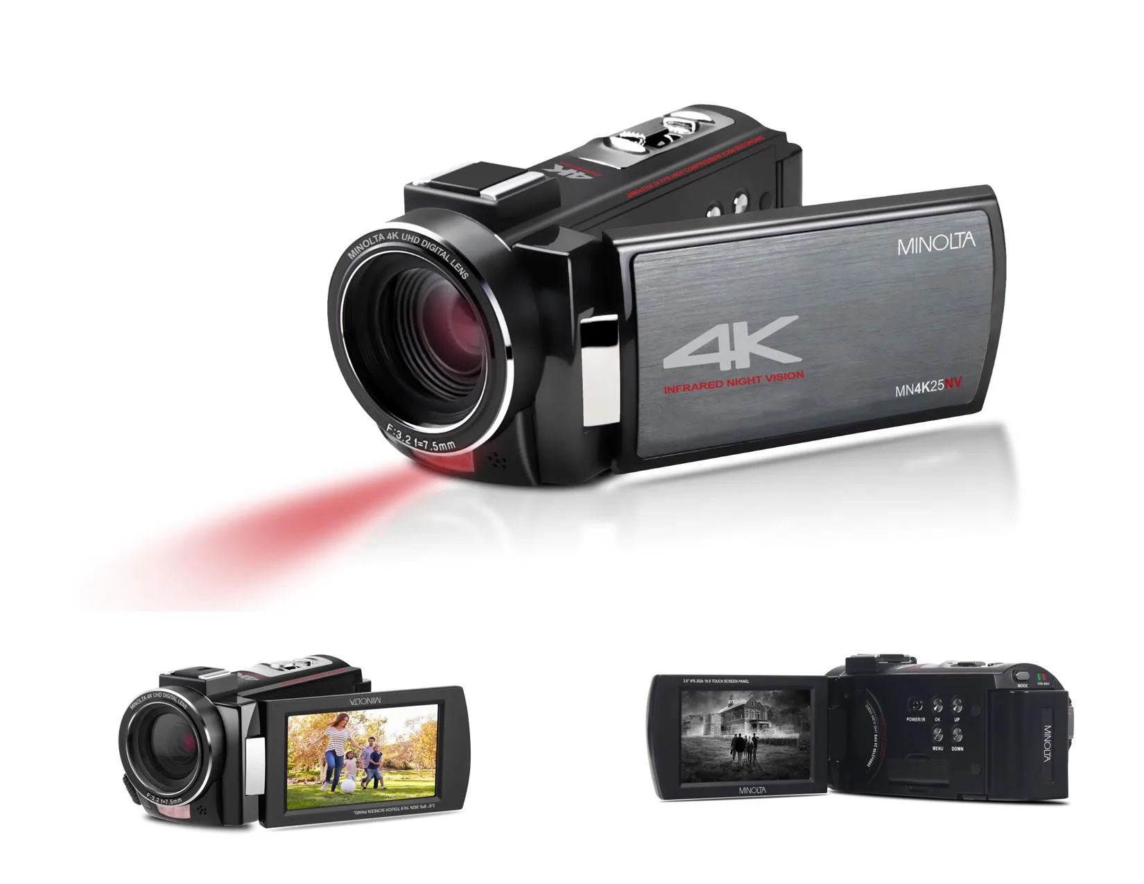 Minolta 4K Night Vision Camcorder