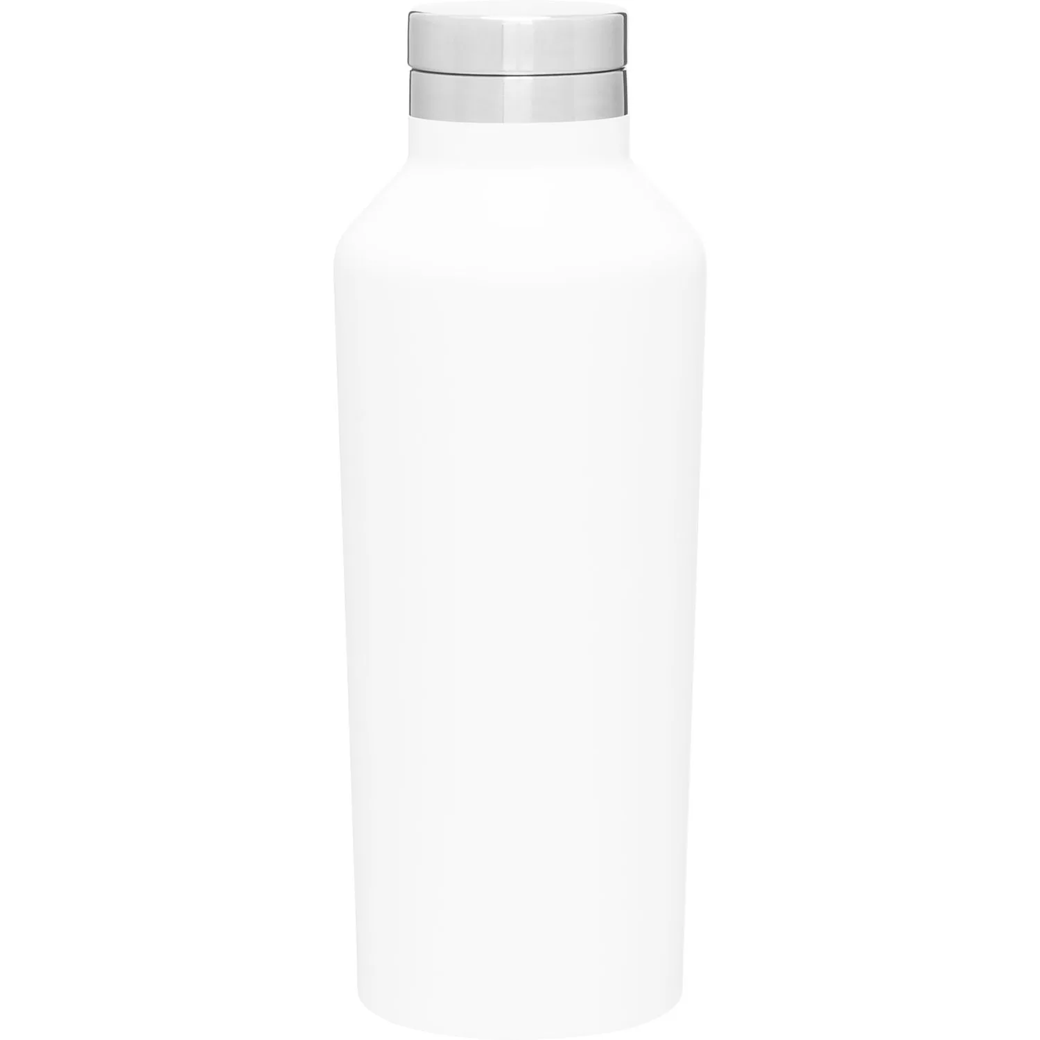 16.9 oz h2go Manhattan Water Bottle (Matte White) view 2