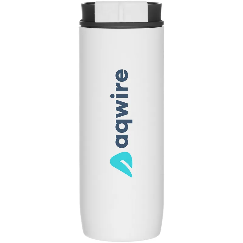 16.9 oz Leto Travel Tumbler (Matte White)