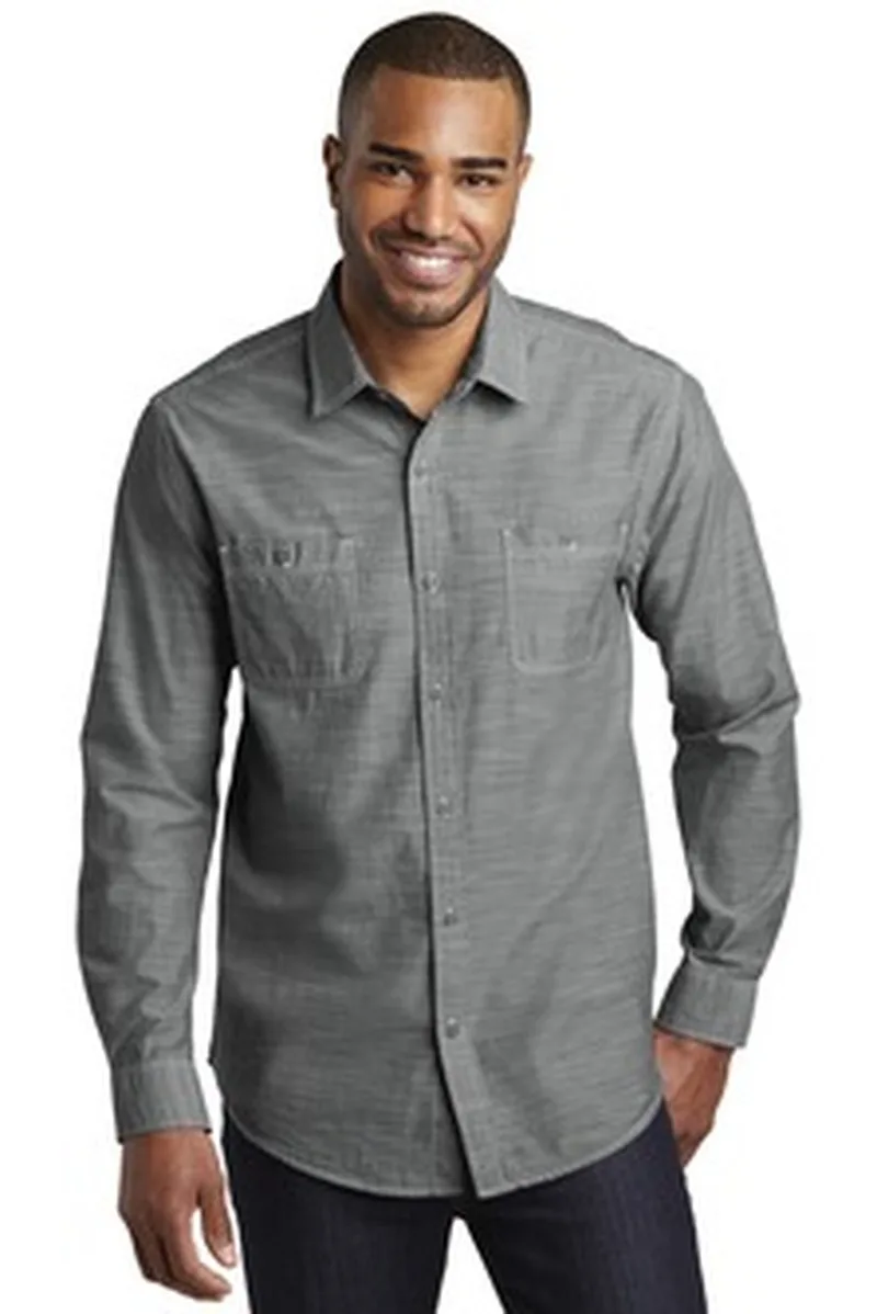 Port Authority® Slub Chambray Shirt.