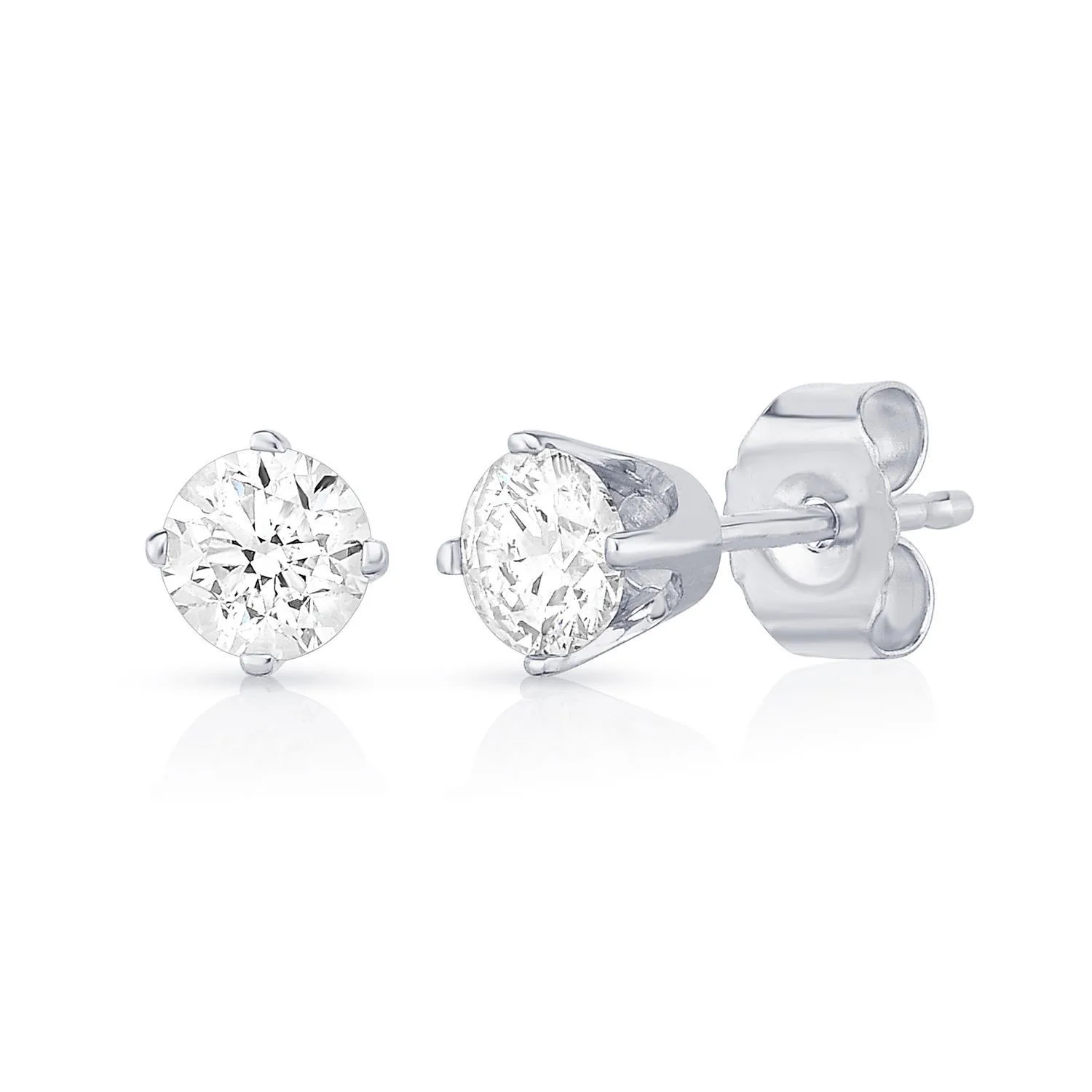 Jilco Inc Diamond Earrings - .10twt White Gold