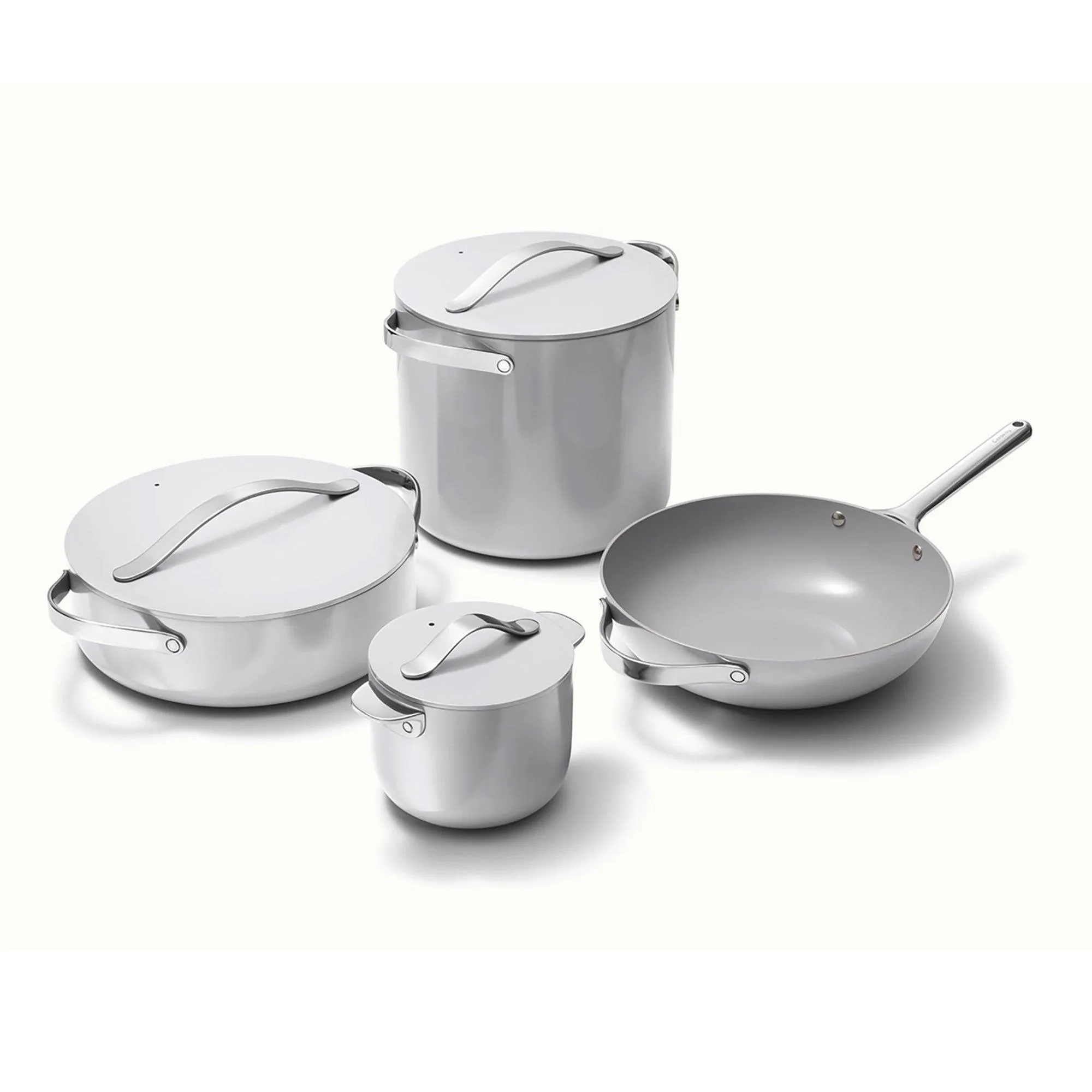 Caraway Nonstick Ceramic Cookware+ Set Gray