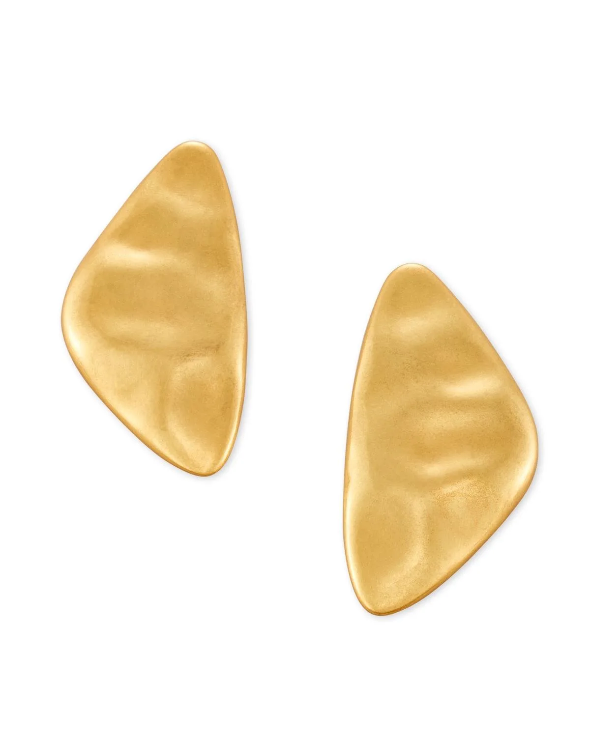 Kendra Scott Kira Statement Earrings - Vintage Gold