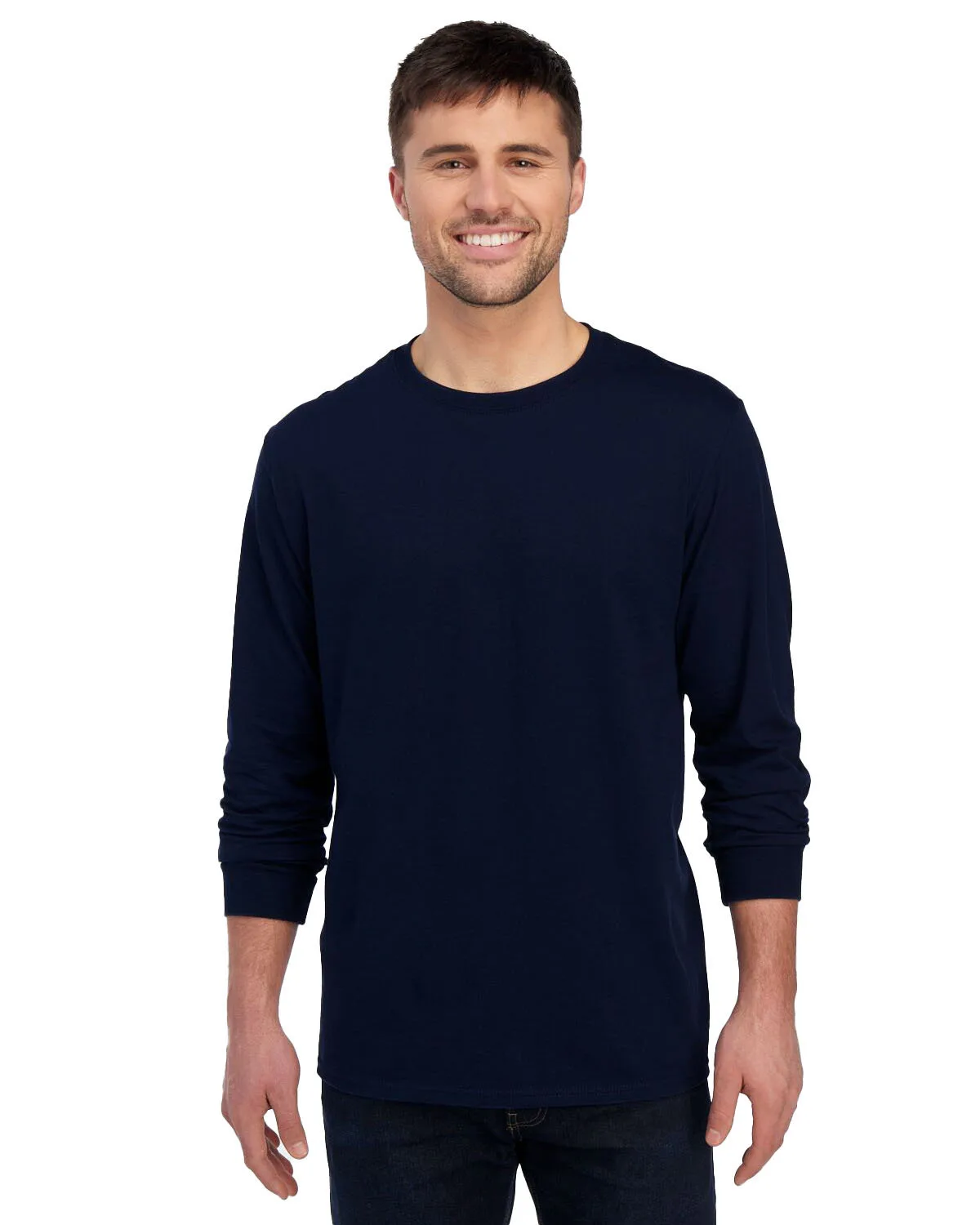 Jerzees Adult Premium Blend Long-Sleeve T-Shirt view 5