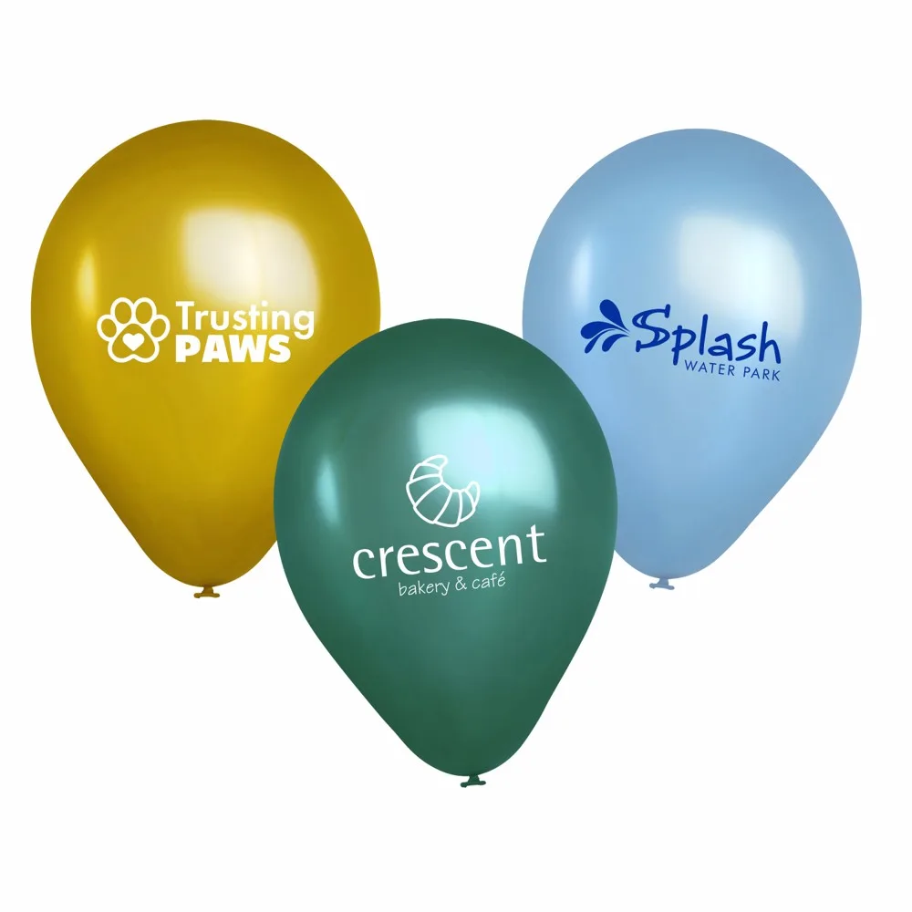 11" Metallic Latex Balloon