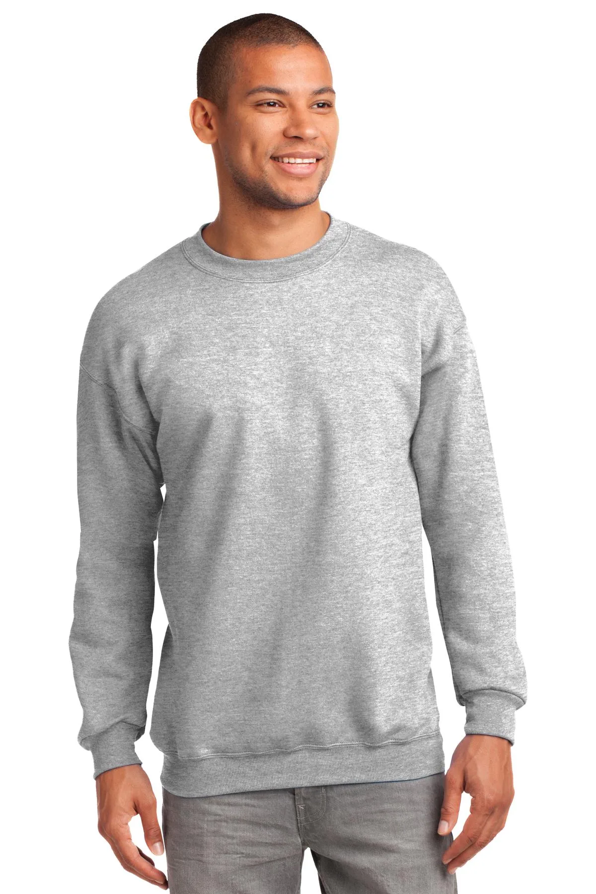 Port & Co™ Essential Fleece Crewneck Sweatshirt.