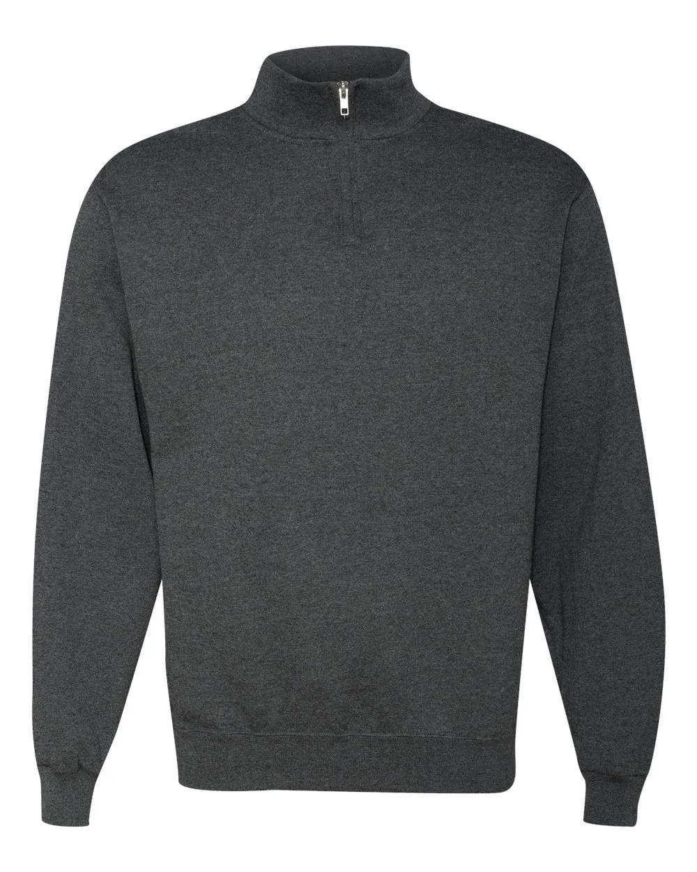 Jerzees® Nublend® Cadet Collar Quarter-Zip Sweatshirt view 6