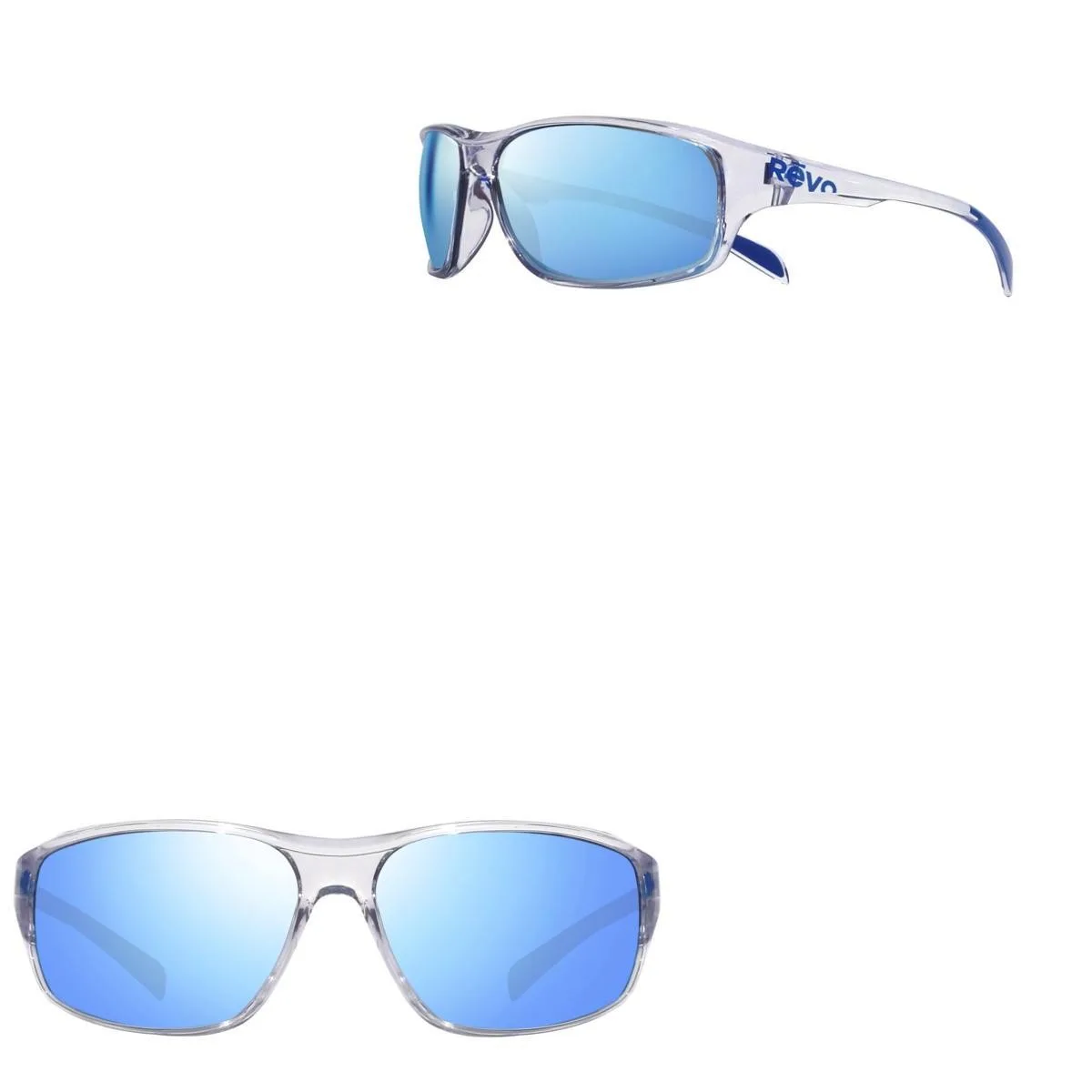 Revo Sunglasses Vertex Sport Performance Wrap - Crystal Blue