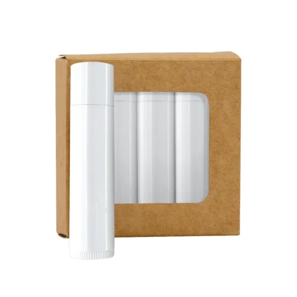 SPF 15 Lip Balm 4-Pack in Kraft Window Box view 2