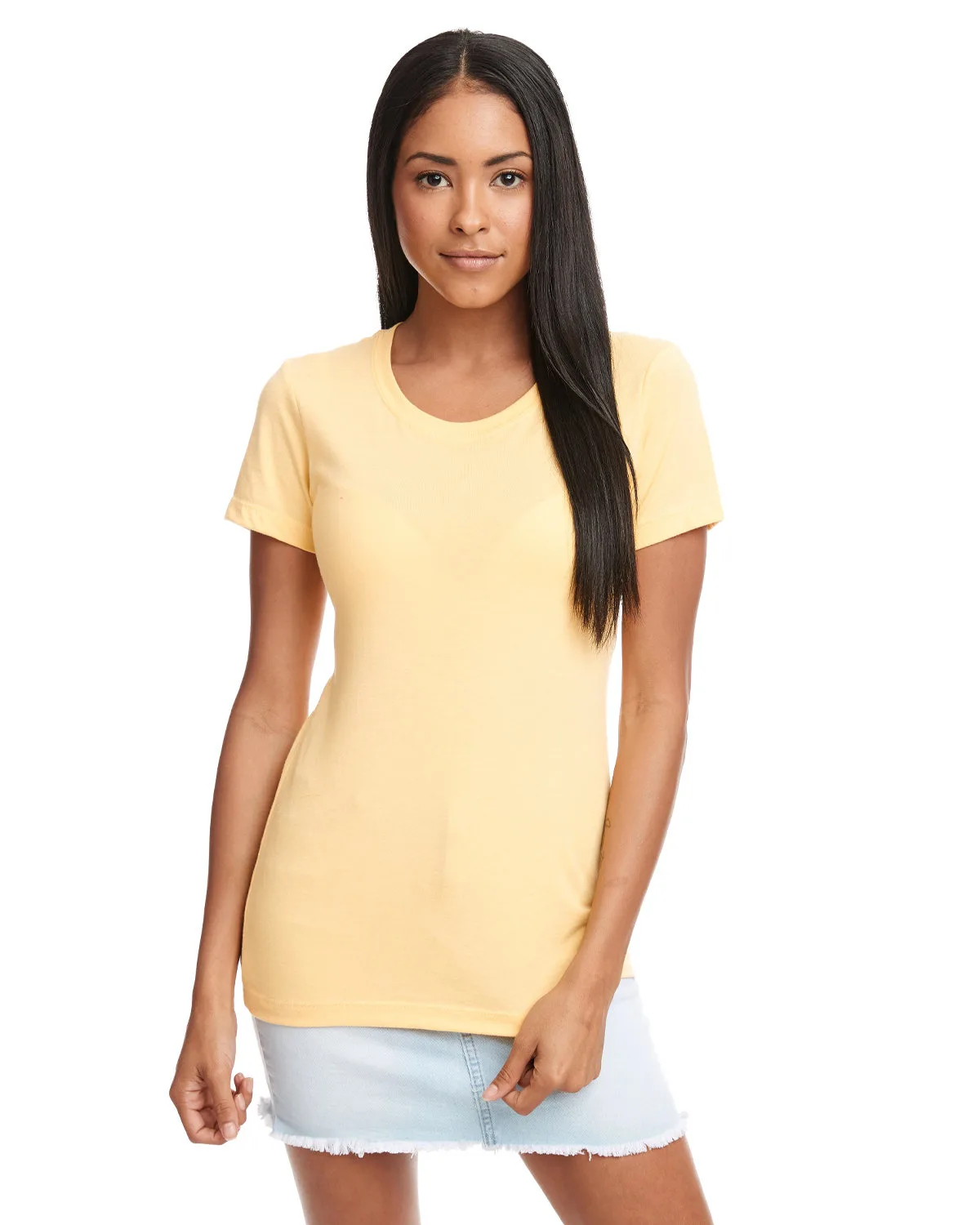 NEXT LEVEL APPAREL Ladies' Ideal T-Shirt view 2