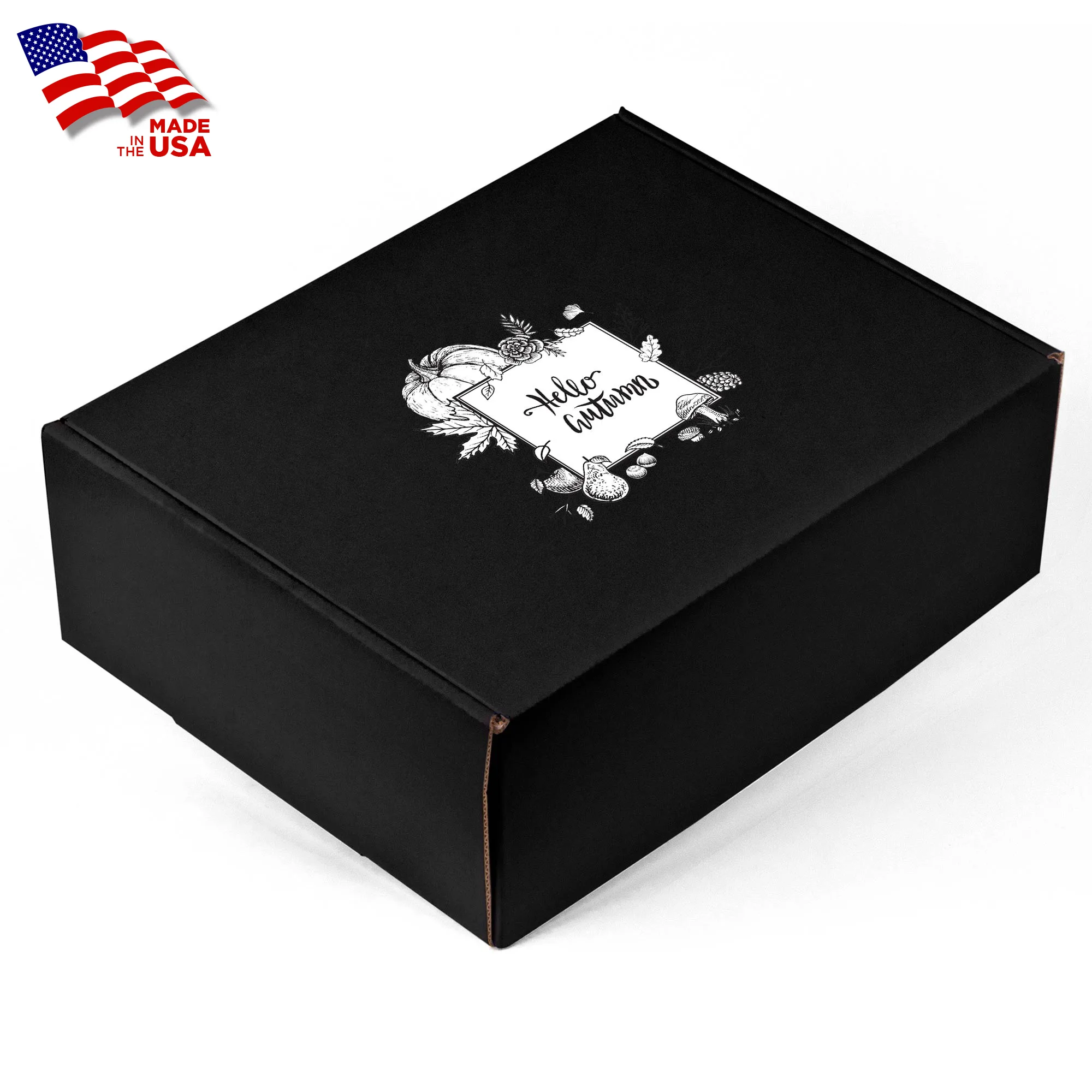 Black Corrugated Large Box