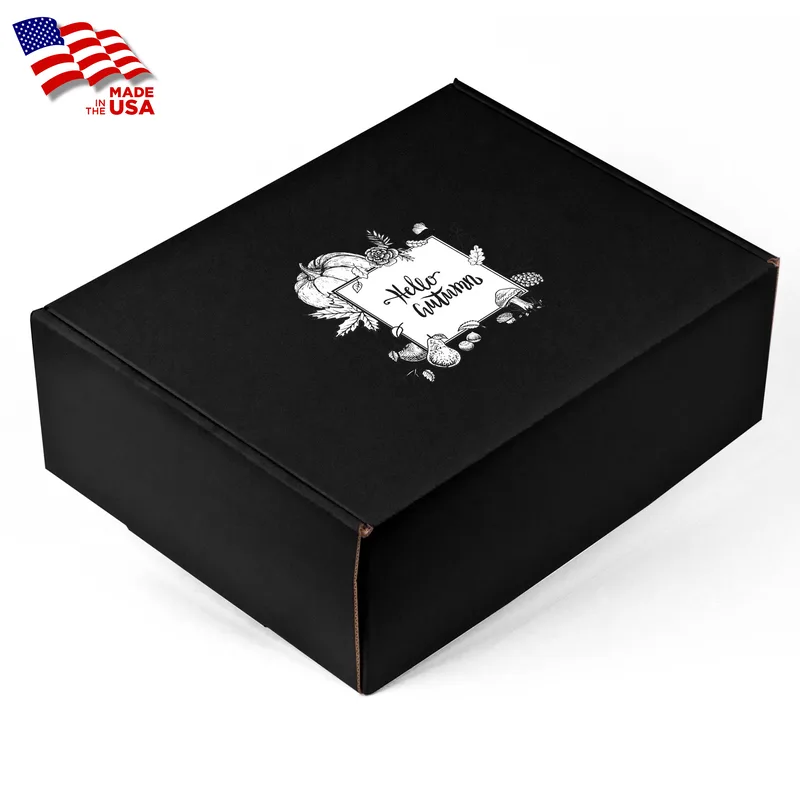Black Corrugated Large Box