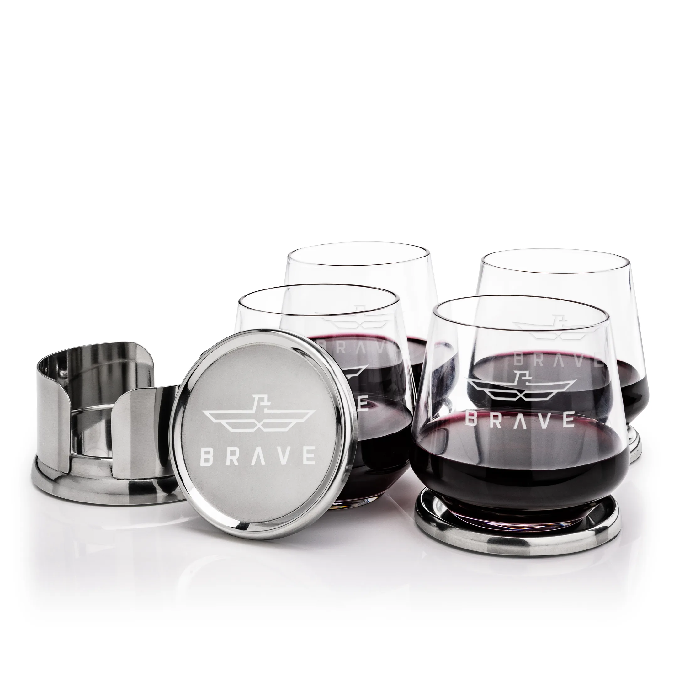 Baldoni Coaster Set, Laser Engraving