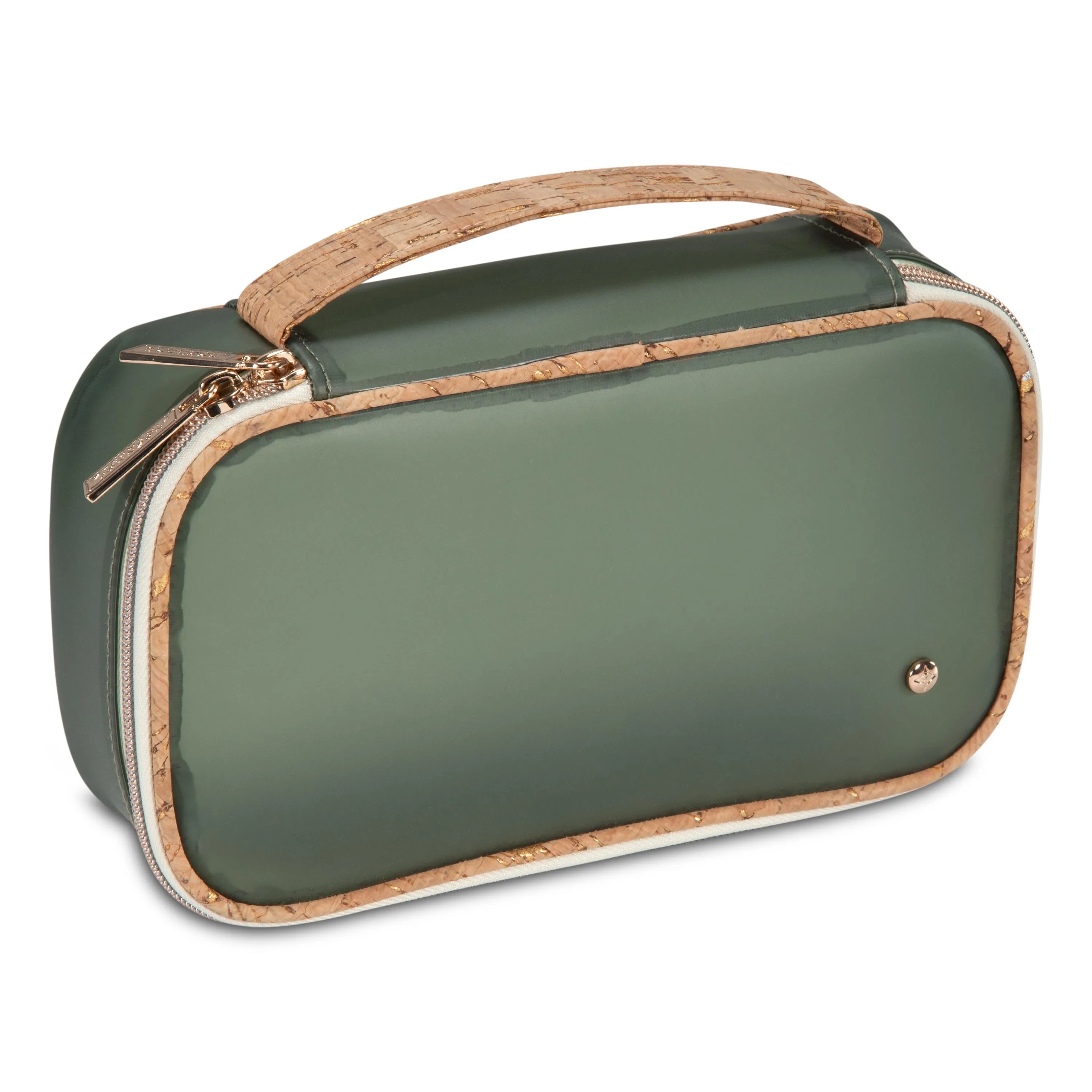 Ricardo Stephanie Johnson Miami Claire Medium Makeup Case - Thyme