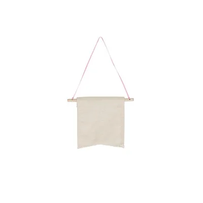 Continued Wallflower Small Pennant (Natural Canvas) view 3