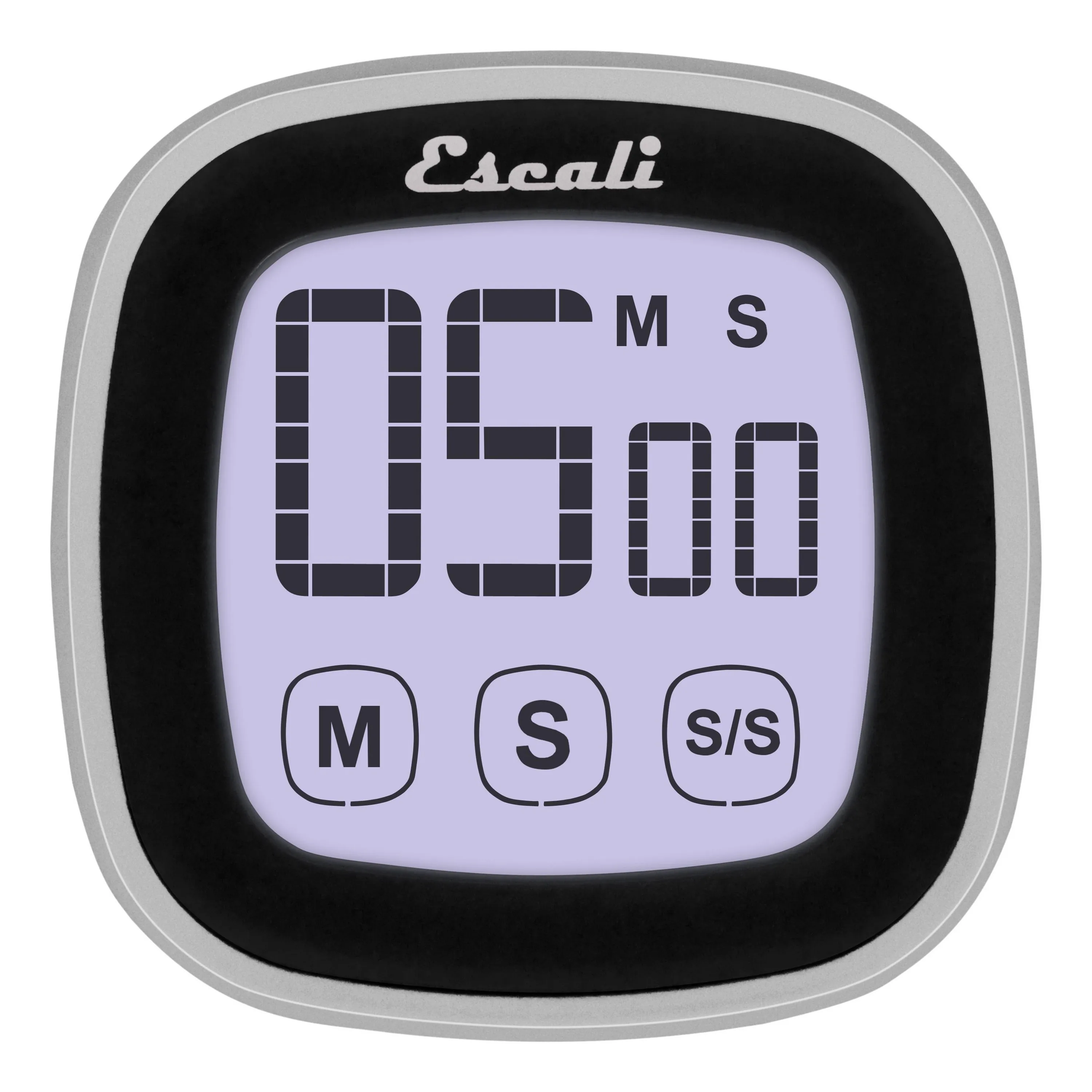 KitchenSupply Escali - Touch Screen Digital Timer Black