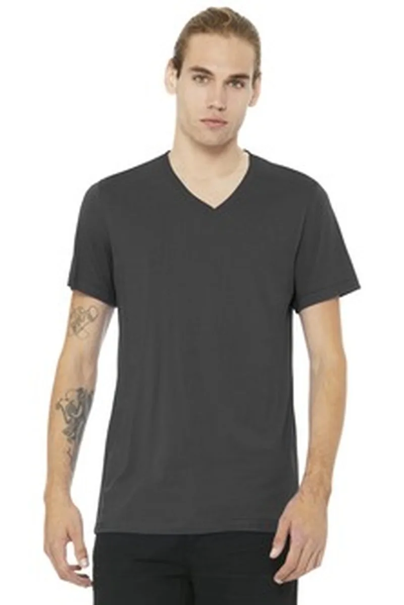 BELLA+CANVAS ® Unisex Jersey Short Sleeve V-Neck Tee.