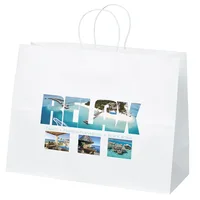 Vogue - White Shopper - ColorVista (16" x 6" x 12") — 1 Location