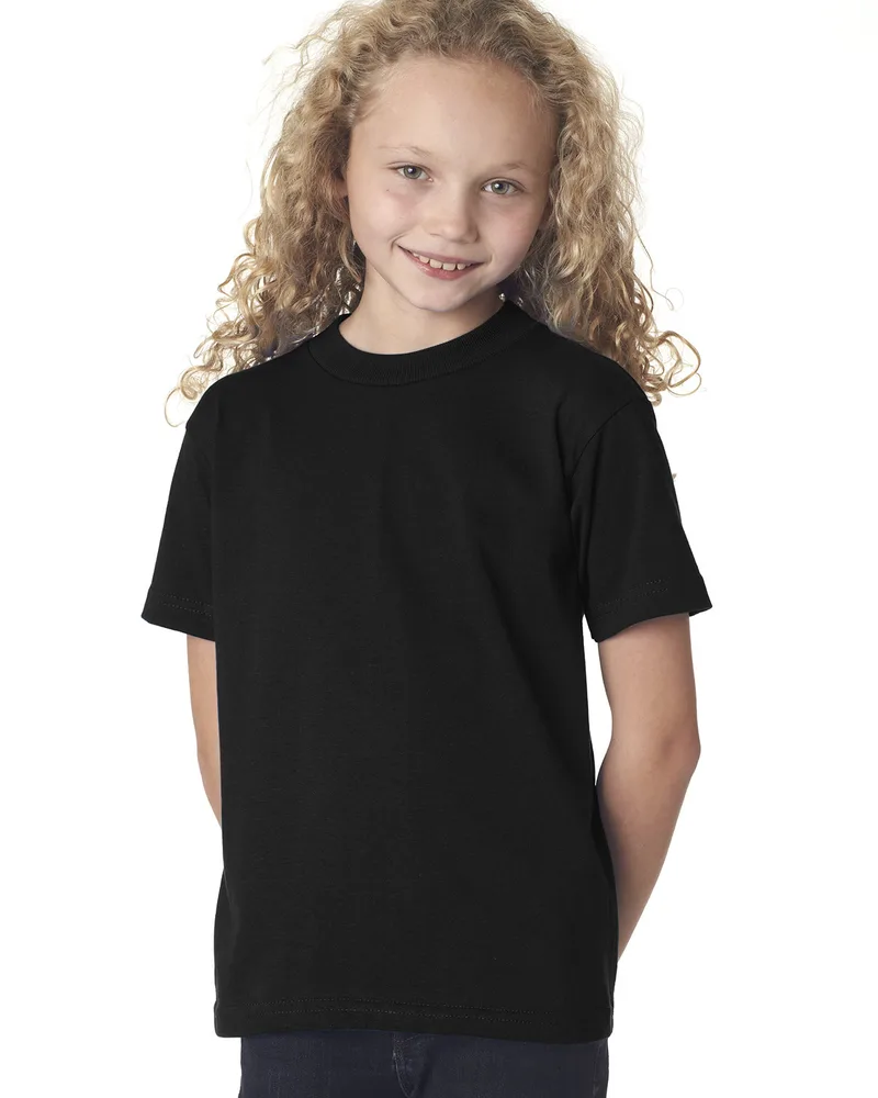BAYSIDE Youth USA Made Cotton T-Shirt view 2