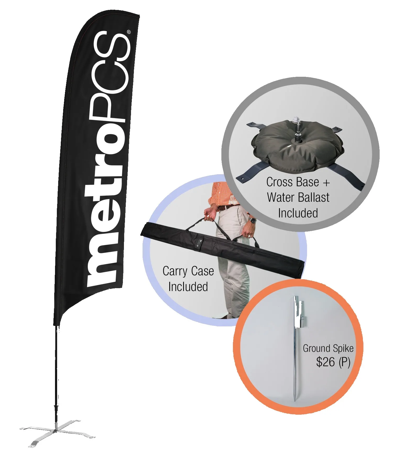 Bow Flag Banner (Single Sided)