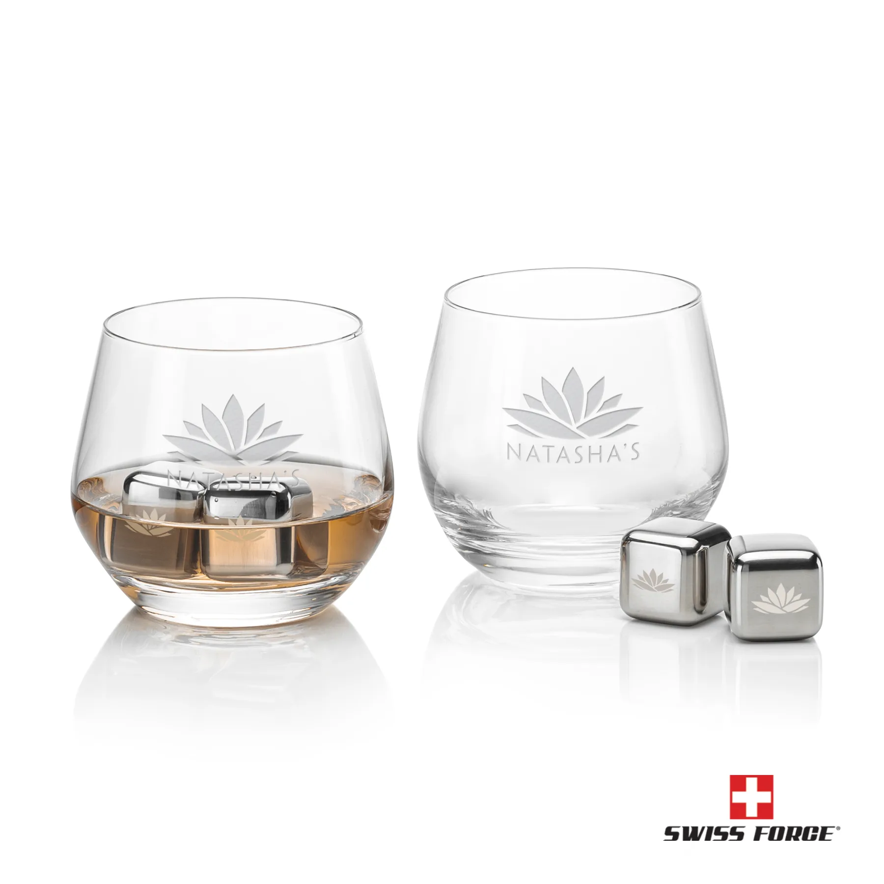 Whiskey Stone Set, Laser Engraving