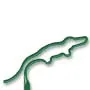 Alligator Inkbend Xtra, Bent Pen