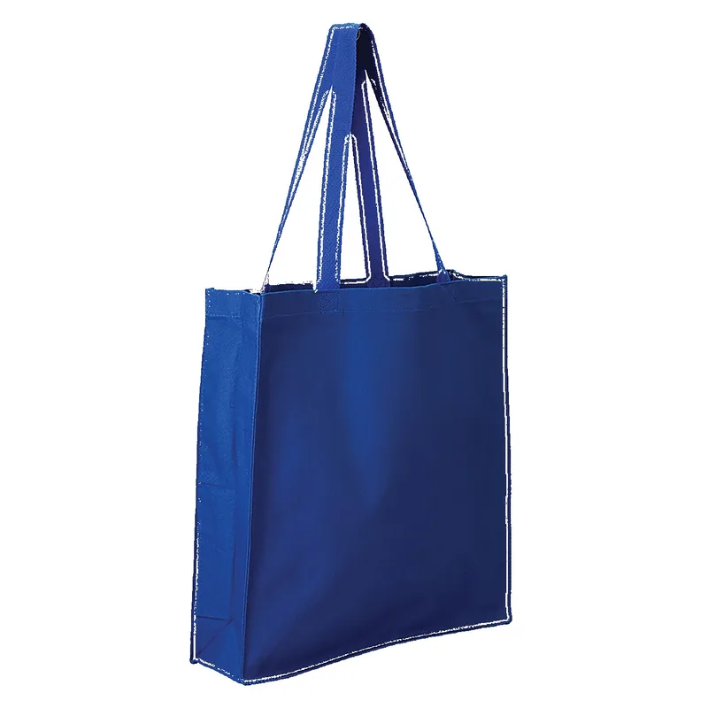 11.5 Oz. Cotton Canvas Grocery Tote Bag view 5