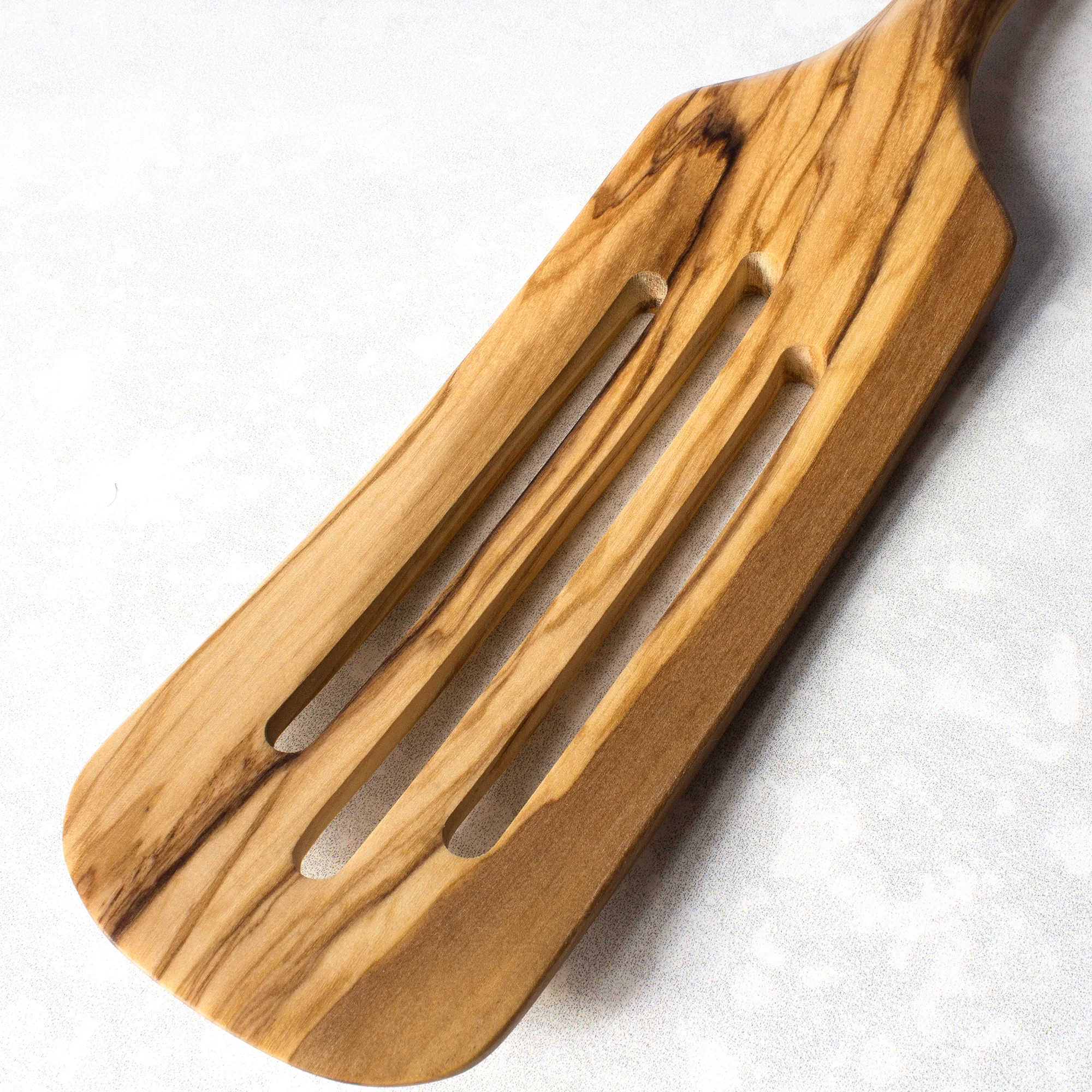 Rock & Branch® Olive Wood Slotted Spurtle view 5
