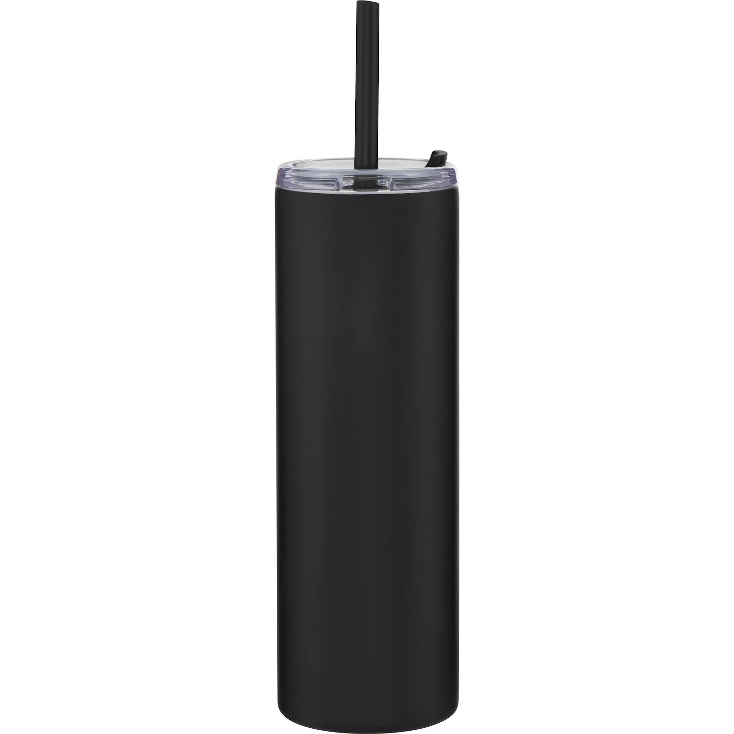 16 oz Lane Travel Tumbler (Matte Black) view 2