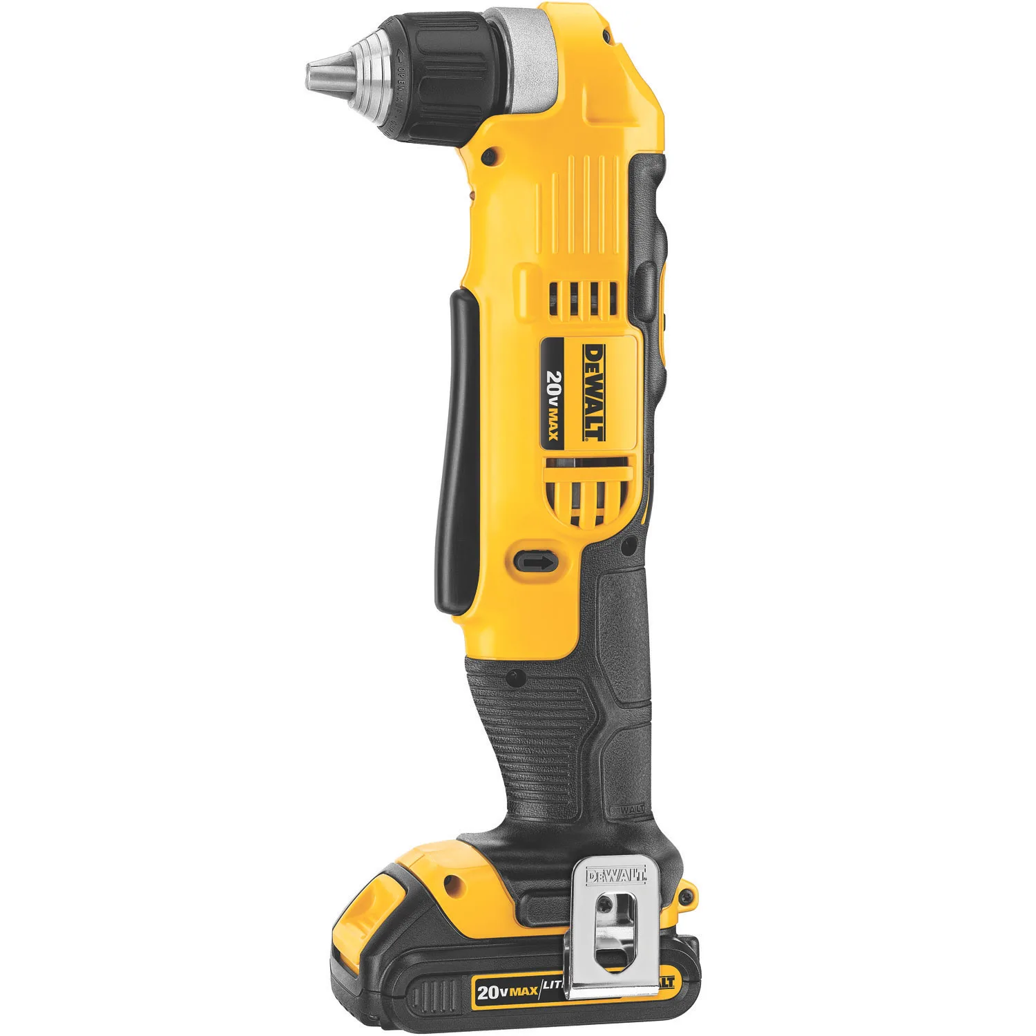 DeWalt 20V Max Li-Ion Right Angle Drill Kit