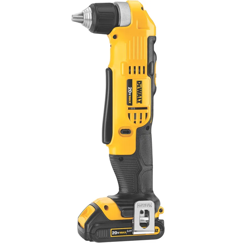 DeWalt 20V Max Li-Ion Right Angle Drill Kit