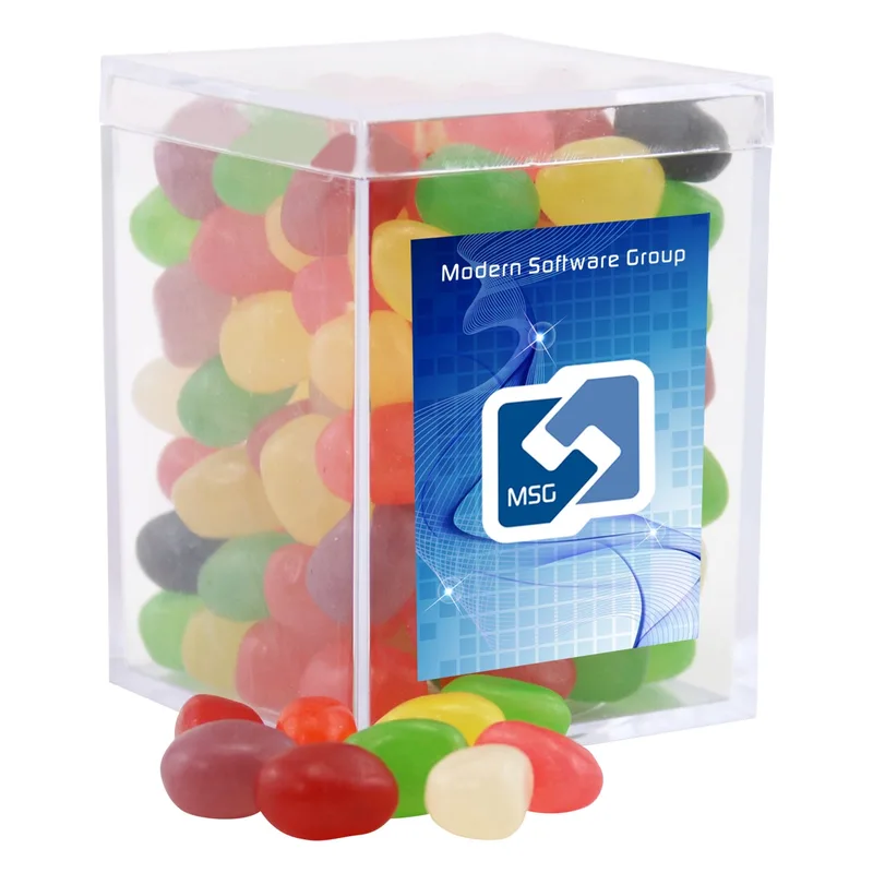 Acrylic Box w/Jelly Beans