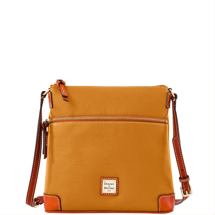 Dooney & Bourke Pebble Grain Crossbody Bag - Caramel Brown